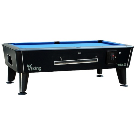WIK Viking Billardtisch 7-9 ft. - black, silver, white