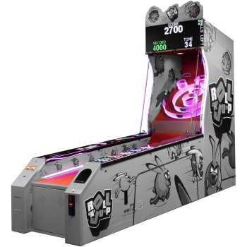 Roll 'n' Jump Black & White Bowling Machine