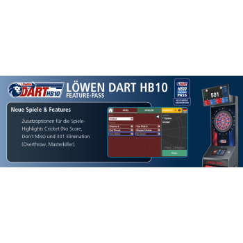Löwen HB10 Dartautomat E-Dart Turnierdart