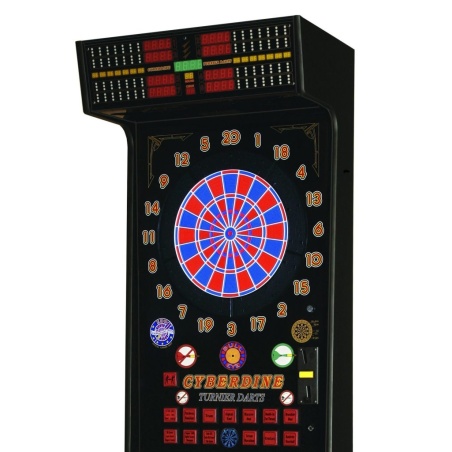 Cyberdine Dartautomat - Wandgerät inkl. Halterung - Turnierdart - HB8 / HB9 alternative / optional Quattro Variante