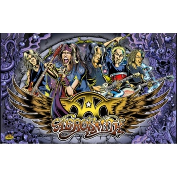 Aerosmith Premium Flipper – Backglass