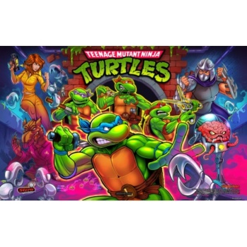 Teenage Mutant Ninja Turtles Pro Flipper – Backglass
