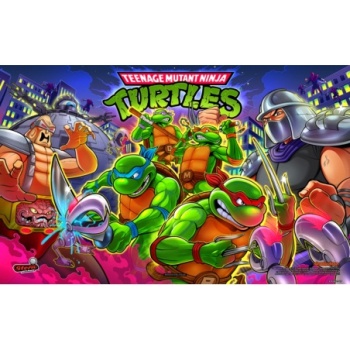Teenage Mutant Ninja Turtles Premium Flipper – Backglass