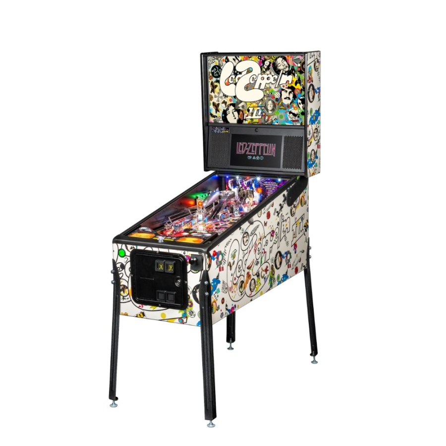 Led Zeppelin Pro Flipper – Ansicht links