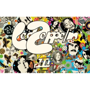 Led Zeppelin Pro Flipper – Backglass