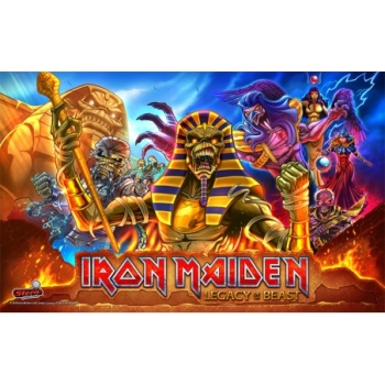 Iron Maiden Premium Flipper – Backglass