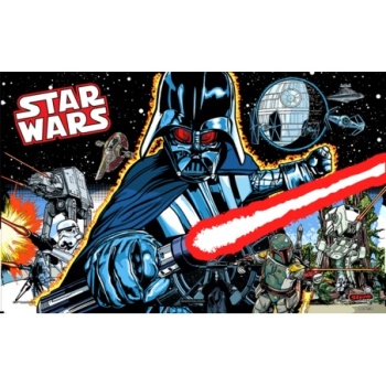 Star Wars Comic Art Premium Flipper – Backglass
