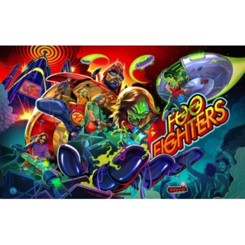 Foo Fighters Premium Flipper – Backglass