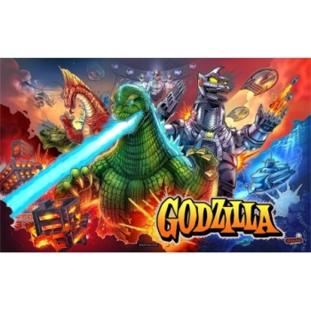 Godzilla Limited Edition Flipper – Backglass