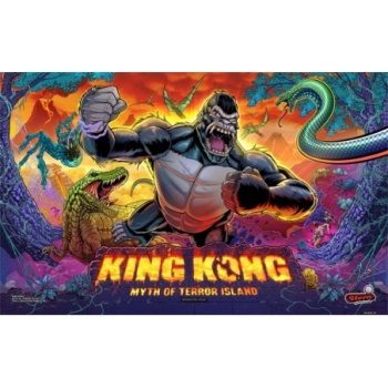 King Kong: Myth of Terror Island Pro Flipper – Backglass