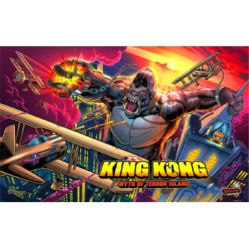 King Kong: Myth of Terror Island Premium Flipper – Backglass