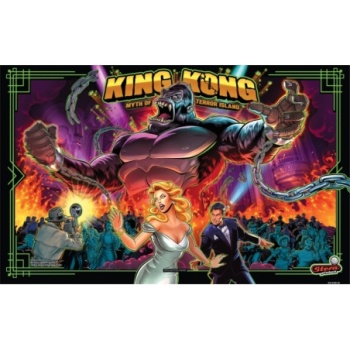 King Kong: Myth of Terror Island Limited Edition Flipper – Backglass